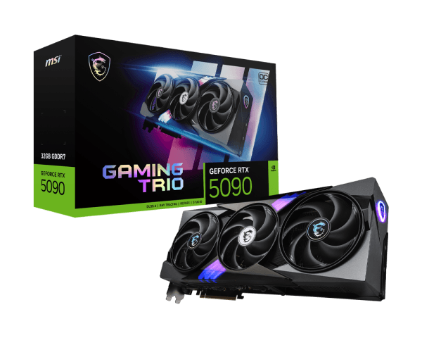 Kartelë grafike MSI GeForce RTX 5090 32GB Gaming Trio OC